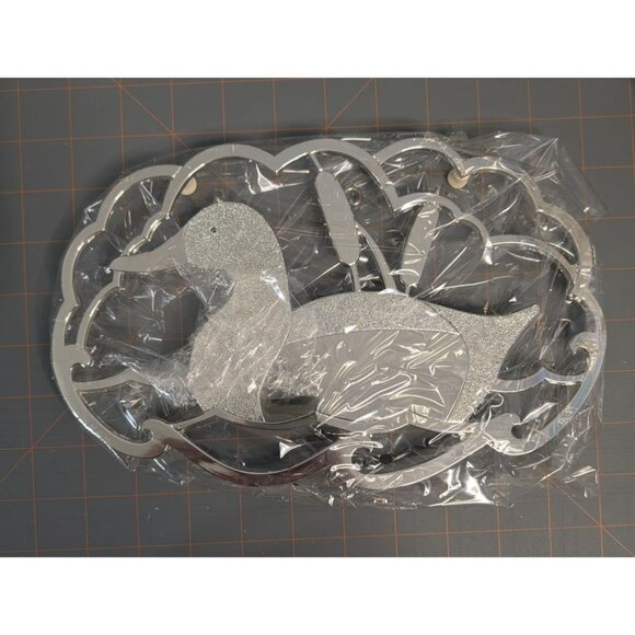 Wm. A. Rogers Duck Trivet Silverplate with original box - Picture 2 of 16